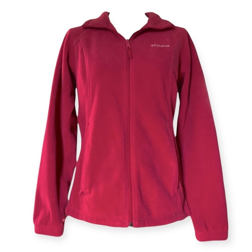 Columbia Hot Pink Fleece Jacket Women's